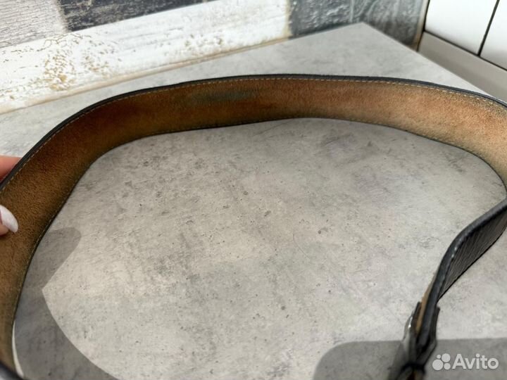 Пояс кожаный Dolce & Gabbana