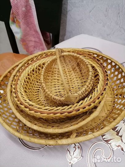 Плетеные корзинки