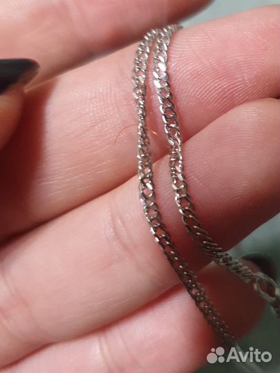 Новый браслет 2 шт серебро
