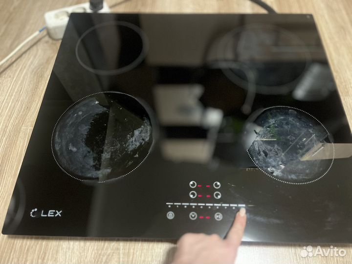 Электрическая плита стеклокерамика 4 конфорки