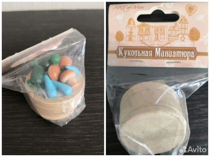 Декор, цветной песок и миниатюрки