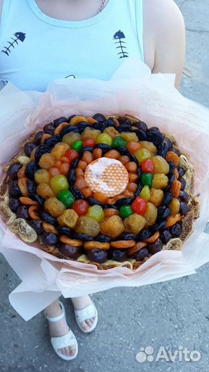 Съедобные букеты из фруктов, сухофруктов, мужские