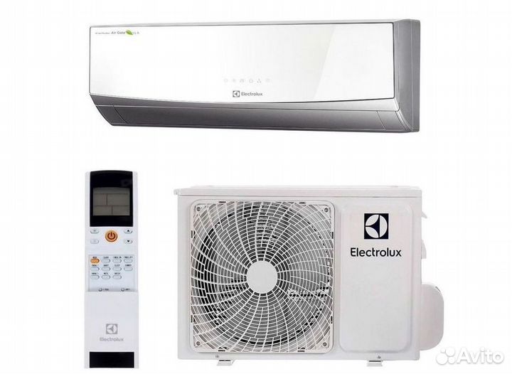 Сплит система с установкой