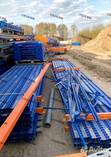 Стеллажи для склада фзм б/у лот 1573