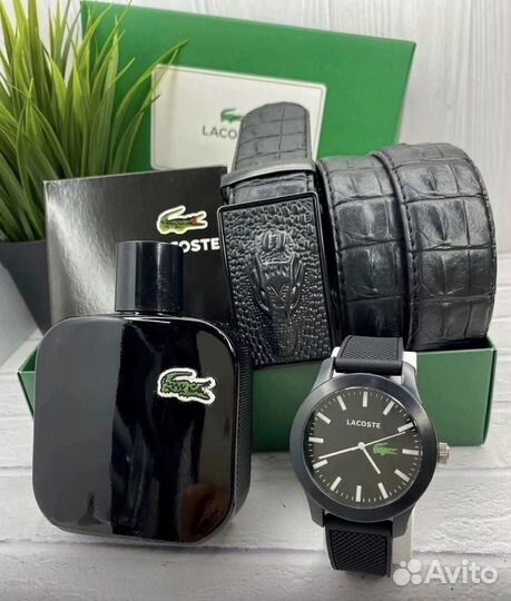 Подарочные мужские наборы. Парфюм, часы, ремени