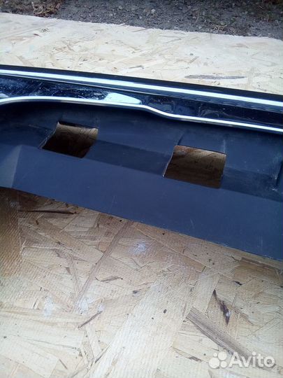 Юбка заднего бампера Mercedes ML 166 AMG