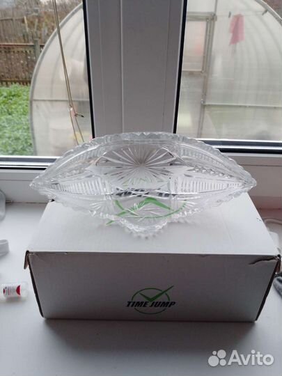 Хрустальный салатник
