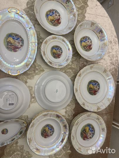 Новый Столовый сервиз Мадонна Соната Чехия Leander