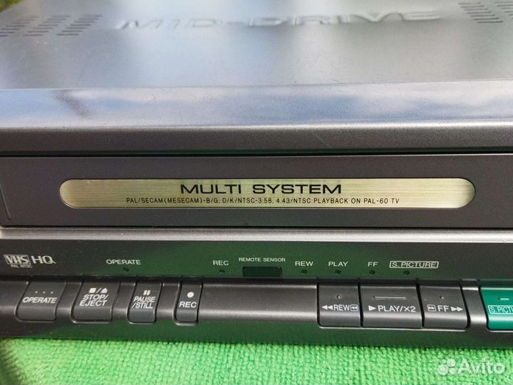 Видеомагнитофон sharp модель VC-M132