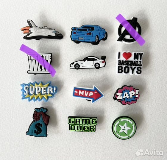 Джибитсы для кроксов