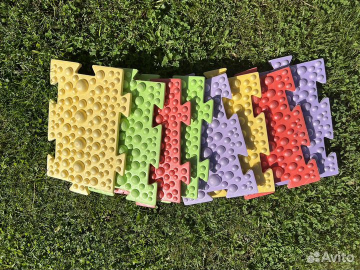 Пазл ортопедический коврик 8 шт