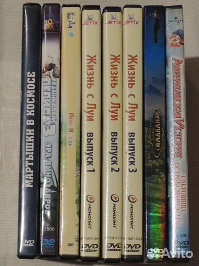 Dvd диски мультфильмы
