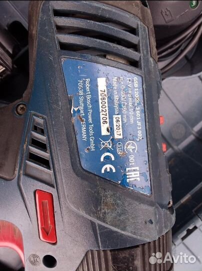 Шуруповерт bosch 12v GSB-120Li