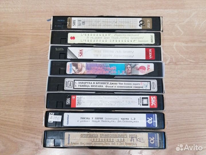 Видеокассеты vhs