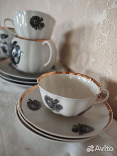 Чайный сервиз СССР Дулёво