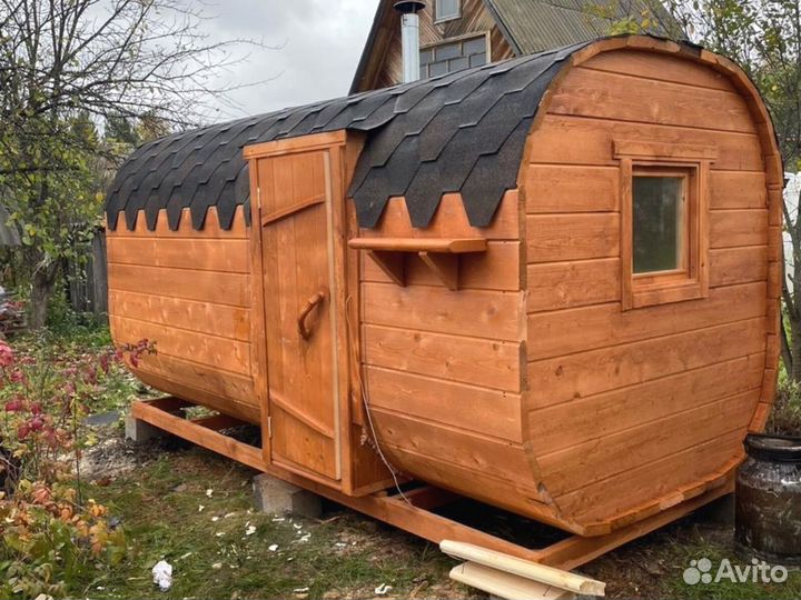 Бани-бочки под ключ