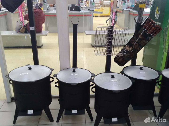 Казан чугунный