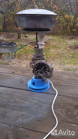 Светильник+часы