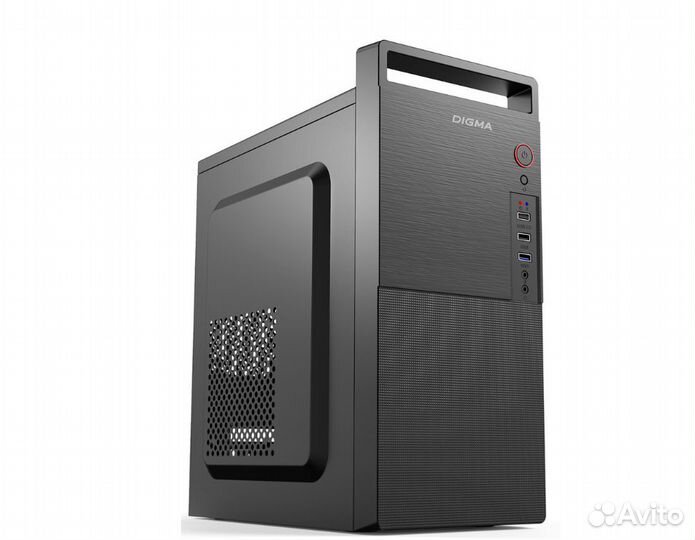 Digma Mini-Tower, (DC-matx101-U2)