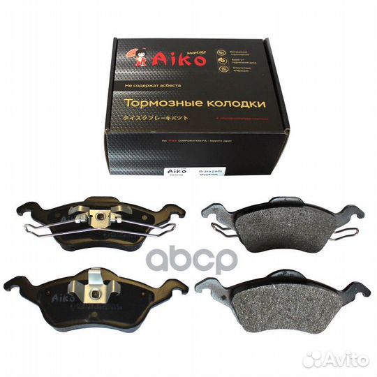 Колодки ford Focus (1999-2004) передние PF0119