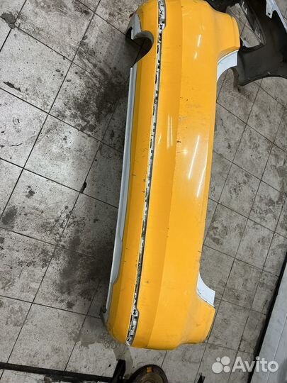 Задний бампер фольксваген поло