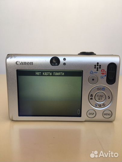 Компактный фотоаппарат canon ixus 80 is