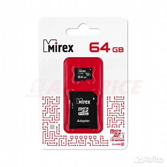 Карта памяти micro sd с адаптером