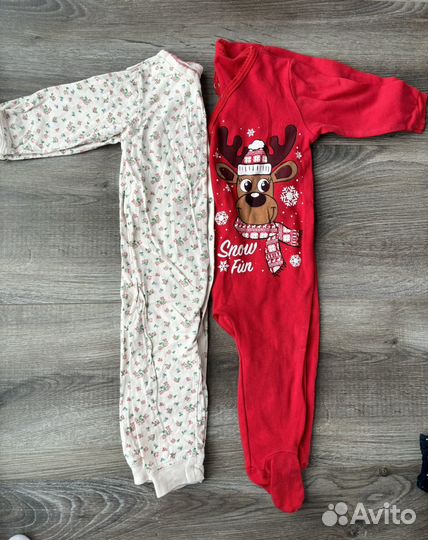 Вещи пакетом на девочку 74 80