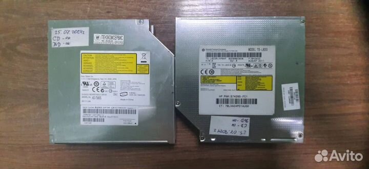 CD/DVD привод для ноутбука (SATA)