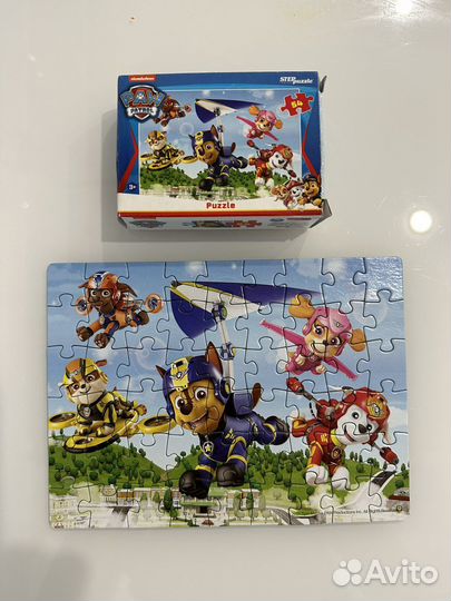 Пазлы детские 30-54 элемента