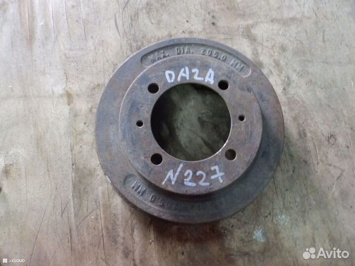 Тормозной барабан на mitsubishi carisma DA2A