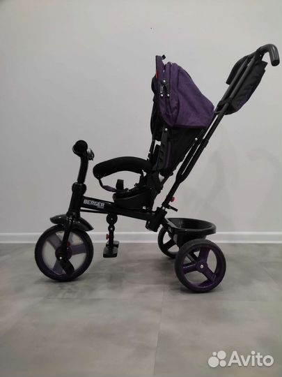 Трехколесный велосипед коляска