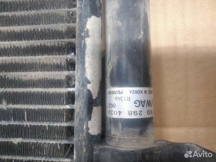 Радиатор кондиционера volkswagen jetta оригинал