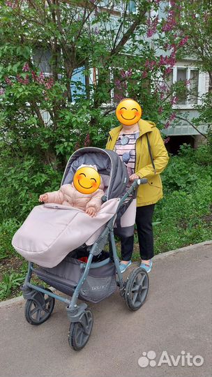 Коляска 2 в 1 Riko basic Bella pastel