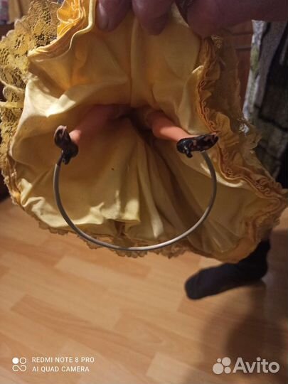 Кукла старинная испанка