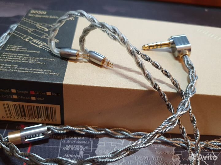 DdHiFi BC130A (Air Nyx) 120См / L-4.4 / 2 pin