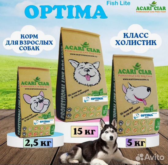 Корм с рыбой для собак Корельская Сёмга и рис