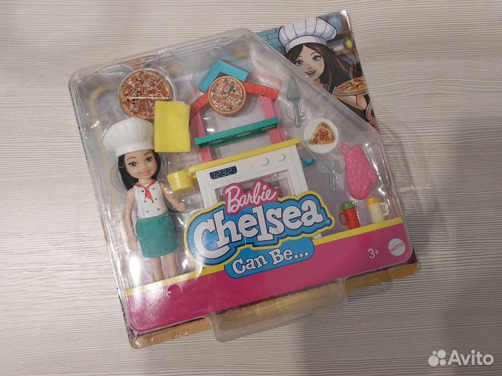 Игровой набор Barbie Mattel Chelsea пиццерия новый
