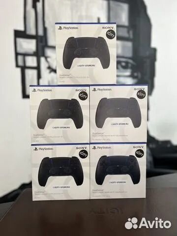 Джостик PS5 DualSense, геймпад PlayStation5 Black