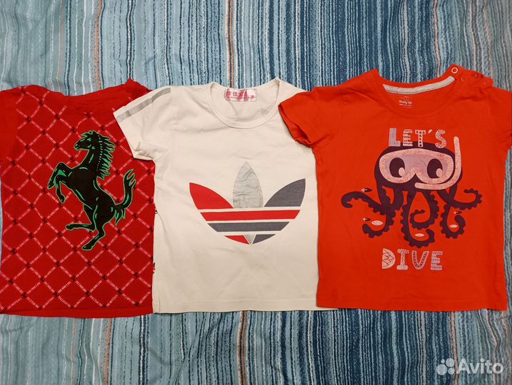 Футболки для мальчика 92