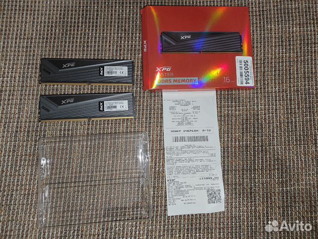 Оперативная память Adata XPG caster 32 гб DDR5 купить в Москве ...