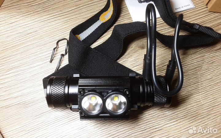 Налобный фонарь Sofirn с аккумулятором 18650