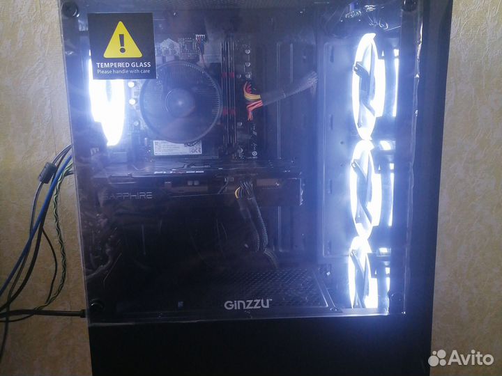 Системный блок i3 10105/rx 5500xt 8 gb