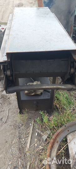 Транспортер пластинчатый + скример