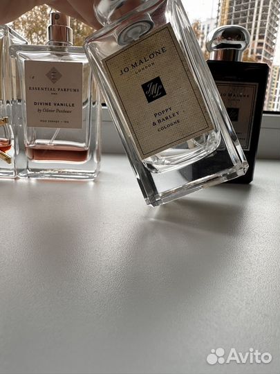 Остатки во флаконах jo Malone