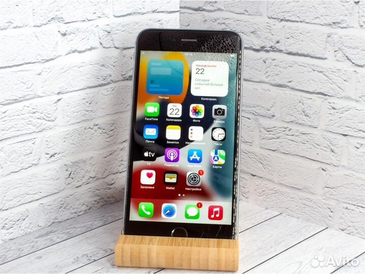 Смартфон Apple iPhone 6S Plus 64 гб RU, 1 SIM, сер