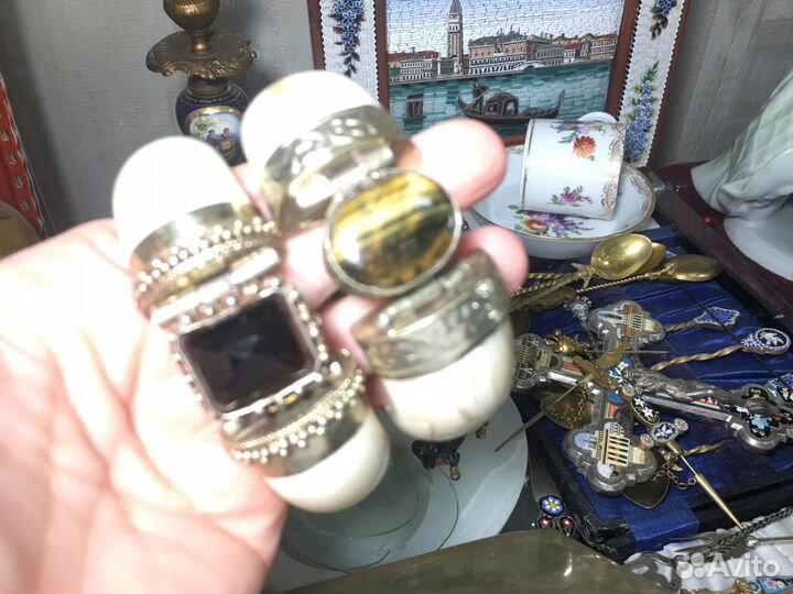 Браслеты кость индия винтаж ручная работа камни