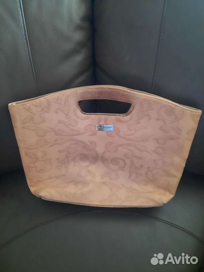 Cумка натуральная кожа бежевая Nina Begech