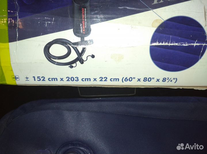 Надувной матрас intex