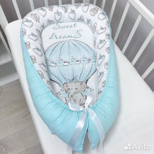 Кокон гнездышко для новорожденных